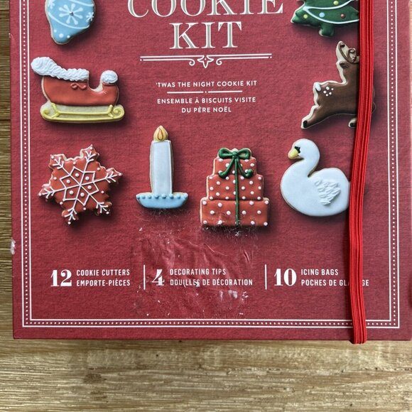 WILLIAMS SONOMA COOKIE KIT Twas the Night Before Christmas Holiday Cookie Cutter - Picture 2 of 4